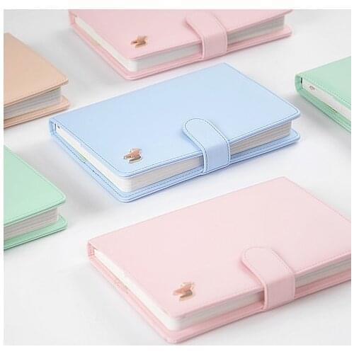 MR.BOOK Pony Notebook A5 Plan Color Pages Leather Notepad Diary Korea Cute Gift 1PCS