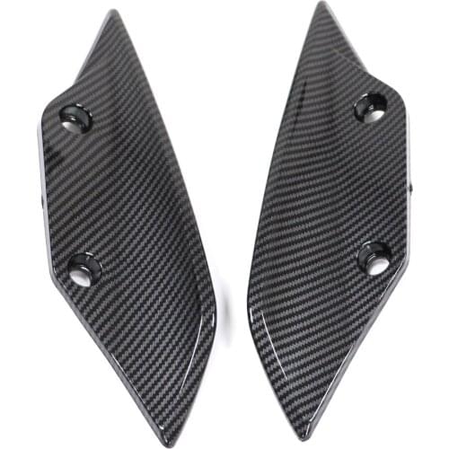 Side Winglet Wings Spoiler Fairing Cowl Carbon Fiber ABS For BMW S1000RR 2015-2018 2016 2017
