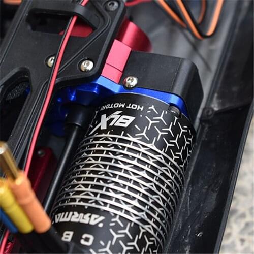 For LOSI 1/10 LASERNUT TENACITY ULTRA 4 Alloy Motor Mount Fixed Holder Heat Sink