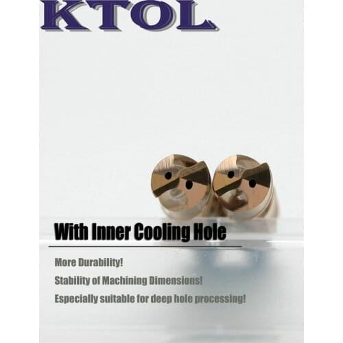 8.1-9.0mm Solid Carbide Titanium Drill Bit Set for Steel Cast Iron Drilling Hole 3D Tungsten Twist Metal Drills Cutters CNC Tool