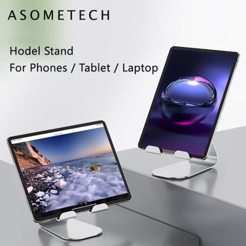 4-14" Desktop Tablet Dock For iPad Air Pro 12.9 Aluminum Holder Stand For iPad 2018 Pro 9.7 10.5 Air Mini 2 3 4 5 Kindle Trestle