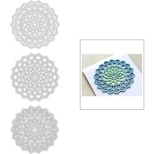 2020 New Lace Layering Metal Cutting Dies For DIY Pattern Edge Embossing Cut Making Layered Card Paper and Scrapbooking NO Stamp