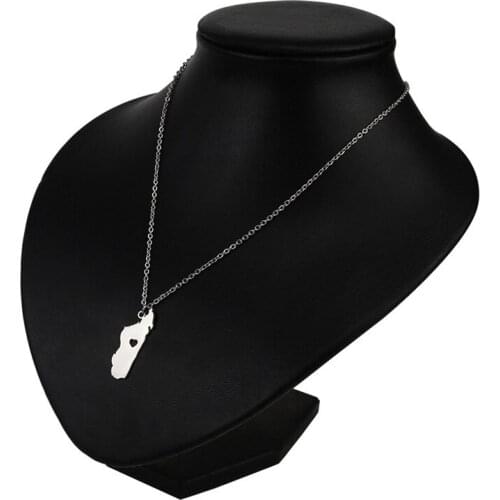 Europe And The United States Stainless Steel Pendant Necklace Madagascar To Send Friends Gifts