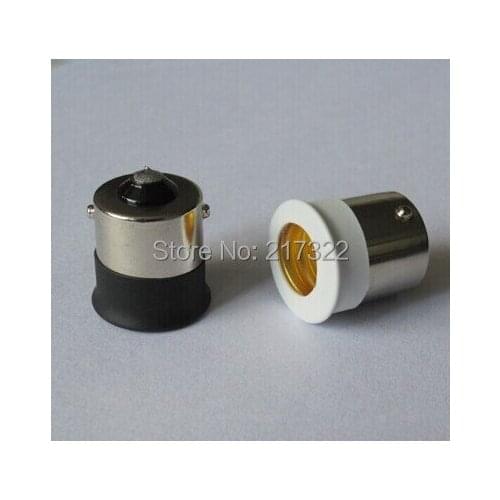 BA15D TO 12 adapter Conversion socket High quality material fireproof material B15 TO E12 socket adapter Lamp holder