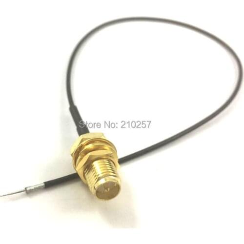 5pcs Rp-Sma Female Connector Antenna Pigtail Cable 20cm RF 1.13 for Wifi Router