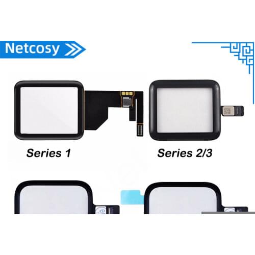 38mm 42mm 40mm 44mm Touch Screen Digitizer For Apple Watch Series 2 3 4 5 S2 S3 S4 S5 LCD Front Glass Sensor Outer Panel Cover