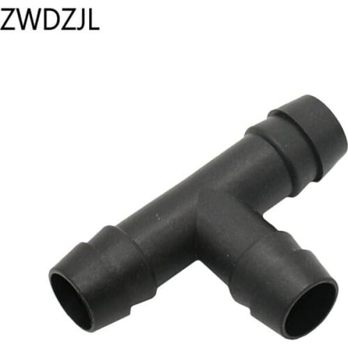 1/2" water tee barbed connector 16mm hose water splitter garden irrigation tee 3 way connector 3 ring water adapter 80pcs