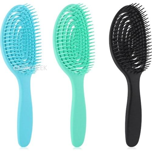 Magic Detangling Hair Brush Anti-static Massage Comb Tangle Barber Shower Combs Salon Hair Styling Tools Girl Accessories