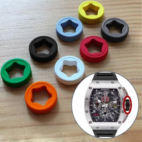 Watch crown rubber ring for RM Ri chard mille original authentic watch RM011 RM035 RM055 replacement parts