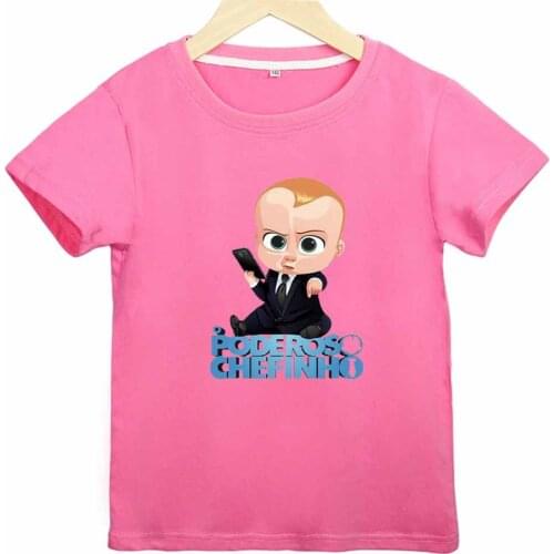 2-12 Years Old Cute Baby Print Skin-friendly T-shirt Summer Cotton Casual Sports Short-sleeved Toddler Boys and Girls