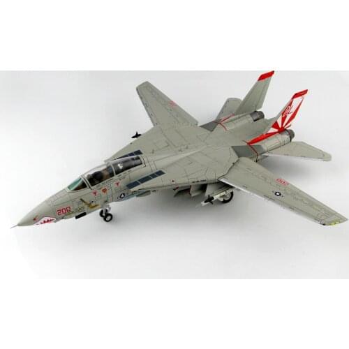 1/72 Alloy Casting Fighter Model F-14A Tomcat Tomcat VF-111 Sunset Squadron Model Home Display Collection Toy Gift Free Shipping