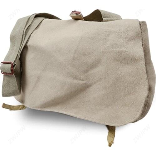 WWII ARMY 80% coton POUCH GIGH QUALITY JUNK CLUTTER BAGS LIGHT COLOR