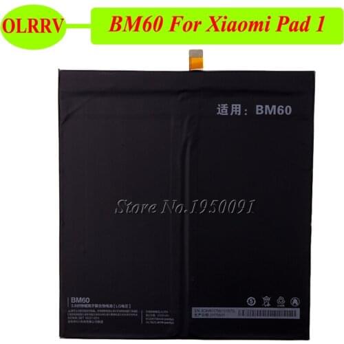 6520mAh BM60 Battery For Xiaomi Pad 1 Mipad 1 A0101 Batterie Bateria Batterij Accumulator
