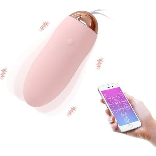 Wireless Egg Vibrator APP Control Silicone Vibrators Sex toys for Women G Spot Massager Orgasm Intimate Goods Erotic Sextoys