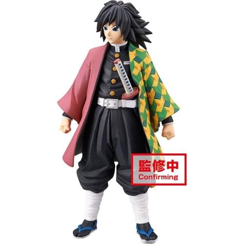 Pre-Sale Tomioka Giyuu Action Figure Demon Slayer Anime Peripheral Model Ornaments Hand-Made Collectible Toy for Children Gift