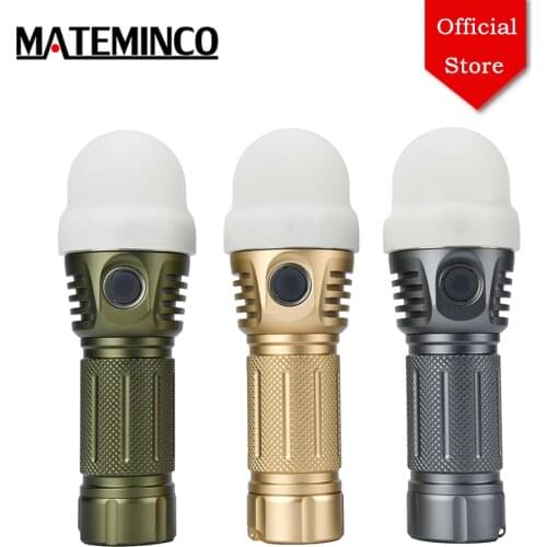MATEMINCO Φ45mm Silicone Fluorescence Diffuser For MT07/MT35 MINI S Flashlight For Self Defense Camping Light Reading Light