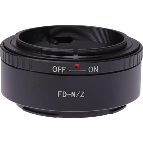 FOTGA Adapter Ring for Canon FD Lens to Nikon Z6 7 50 Z Mount Cameras