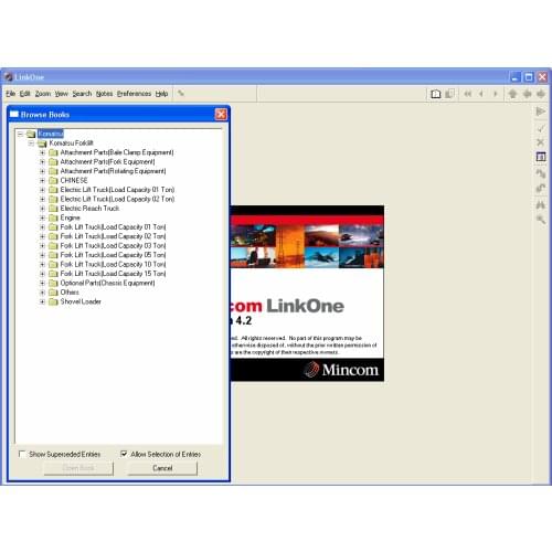 Komatsu Forklift Electronic parts catalogue 2021