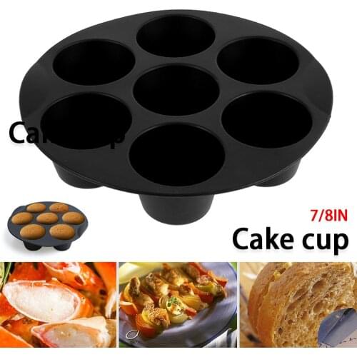 8 Inch Round Silicone Mold Cake Cup Reused Silicone Mould Resin Cupcake Baking Accessories Cake Decoration Diy Silicone Moulds