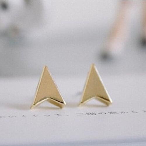 Fashion Arrow Stud Earrings Indicates glyph style earrings