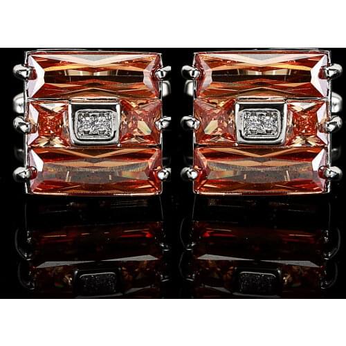 Mens High-quality Rhinestone Cufflinks Fashion High-end Gifts Wedding Accessories Luxury Jewelry for Men French Cuff Links