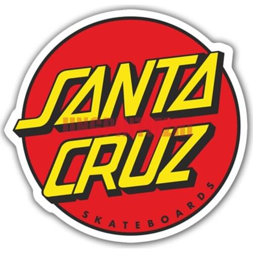 Car Stickers Vinyl Motorcycle Car Window Body Decorative Self-adhesive Decal Santa Cruz California Personality Car Stickers