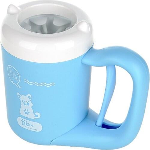 NEW Dog Paw Clean Cup Silicone Pet Dog Foot Washer Bucket Gentle Brush Paw Clean Comb Pet Accessories Fast Cleaning Dirt