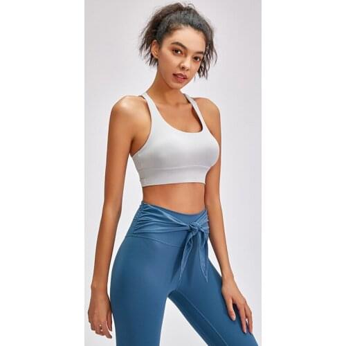 2021 summer new products gather shockproof fitness bra