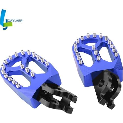 Pair Motorcycle Foot Rest Pedal Pegs for Honda CRF250M CRF250L 2012-2019