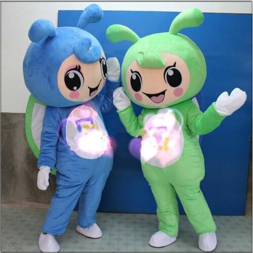 Custom Bee Puppet Prop Cartoon Animal Costume Walking Butterfly Doll Mascot Image Performance Costume Custom Christmas Mascot