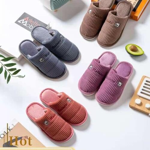 XEJ Women Slippers Couples Indoor Slippers Womens Sabot Shoes Zapatos Planos Slippers for Women Winter Women Slippers for Home