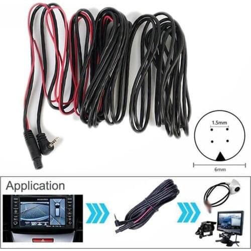 5.5M Vehicle Rear View Parking Video Extension Line For Truck/Van Car DVR Camera Backup Camera Video Reverse Camera Cable Cord