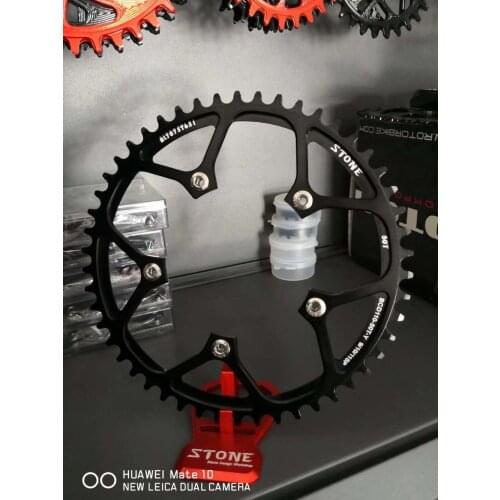 110BCD Circle Chainring Narrow Wide 1x System Crank with 5pcs Chain ring fixing bolts plato redondo
