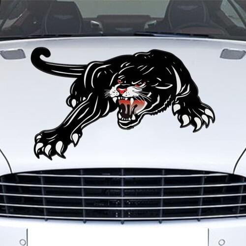 45*28cm Big Tiger Car Sticker Creative Auto Decals Vinyl For Car Hood Door Car-styling Motorcycle Decoration