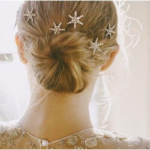 Flashing Women Vintage Elegant Heart Star Geometric Alloy Hairpins Sweet Headband Hair Clips Barrettes Fashion Hair Accessories