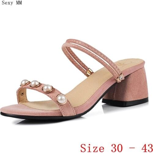 Women High Heel Sandals Shoes Woman High Heels Gladiator Sandals Pumps Small Plus Size 30 31 32 33 - 40 41 42 43