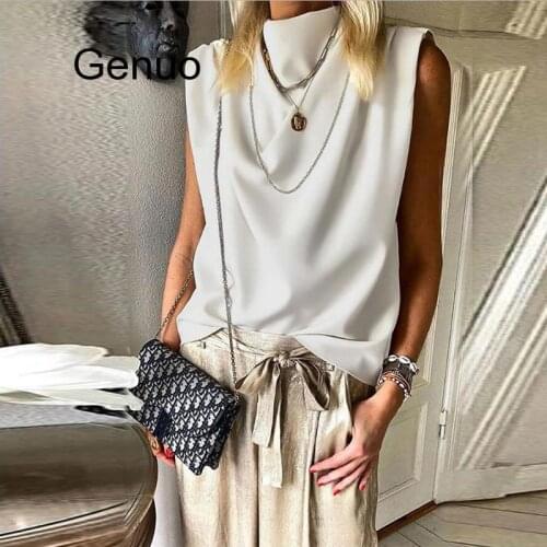 Women Tops 2020 Simple Design Shoulder Pad T-Shirts Cotton Solid Comfort Summer Womens Clothing White Black Short O-Neck Casual