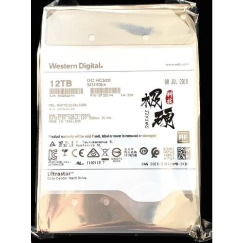 HUH721212ALE600 12T SATA Enterprise Mechanical NAS Hard Drive