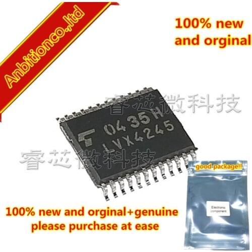 10pcs 100% new original TC74LVX4245FS silk-screen LVX4245 TSSOP-24 OCTAL DUAL SUPPLY BUS TRANSCEIVER in stock