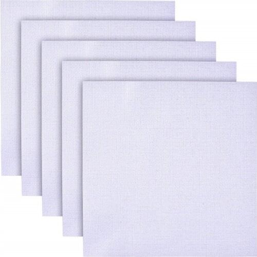 11CT/14CT 30*30cm Cotton Embroidery Cross Stitch Fabric DIY Needlework Sewing Handcraft Cloth For Women Craft Supplies