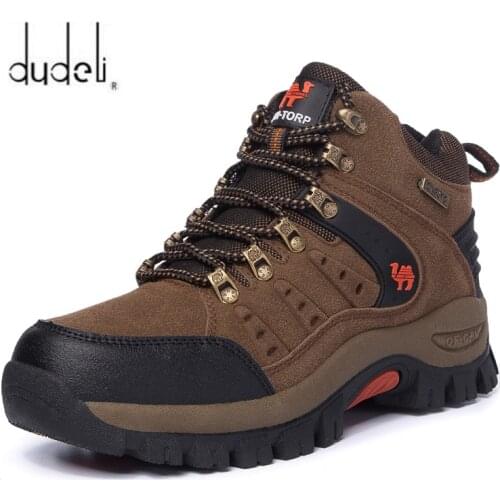 2021 Couples Outdoor Mountain Desert Climbing shoes. Men Women Ankle Hiking Boots, Plus Size Fashion Classic Trekking Footwear