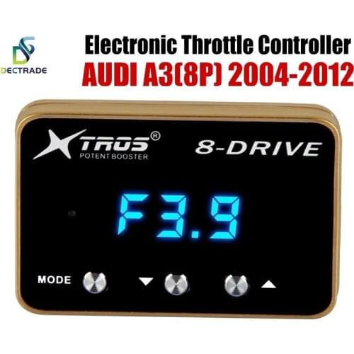 DECTRADE Car Electronic Throttle Controller Racing Accelerator Potent Booster For Audi A3 2004-2012 Tuning Parts 8 Drive
