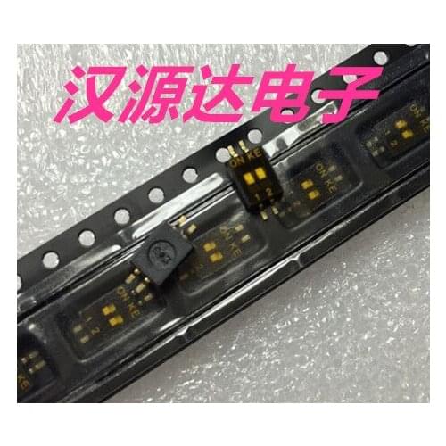Free Shipping! 30 pcs/lot DSHP02TSGER SMD Shift switch