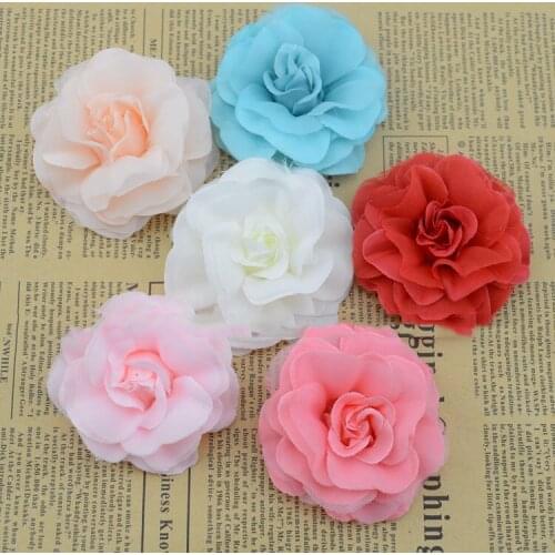 Artificial flowers Fake flowers simulation flowers roses silk flower wholesale sweetheart rose corsage hairpin DIY candy box dec