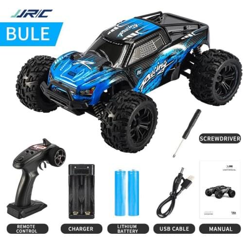 JJRC Q122 1:16 RC Car 2.4G 4WD Toy Remote Control Charger Usb Off-road vehicle Climbing car Lithium Battery Screwdriver RC Toys