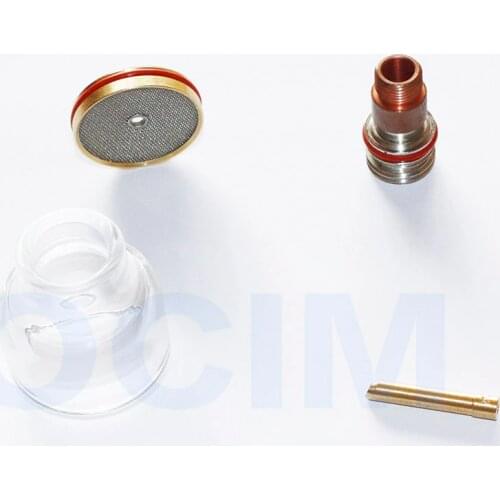 Tig Pyrex Cup Gas Lens Kit WP 17/18/26