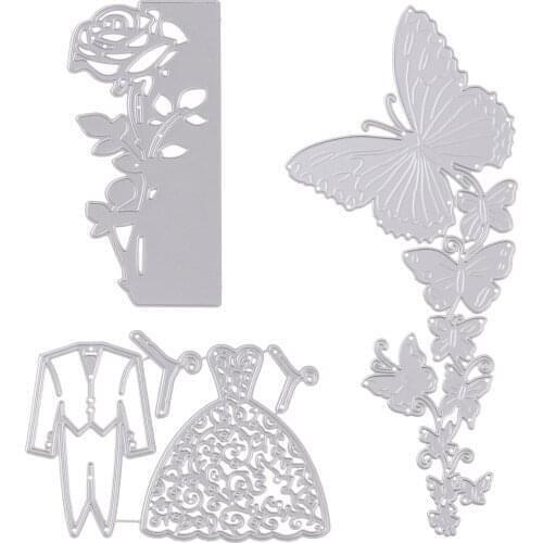 Metal Cutting Dies for Stencil DIY Scrapbooking Album Paper Cards Envelope Decorative Crafts Embossing Die Cuts Molds DIY Gift