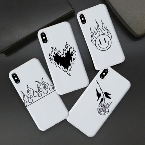 Flame Blaze Power Torch Phone Case for Iphone 12 Mini Pro Max 11 6 7 8 Plus X XS XR XS MAX SE 2020 Soft Silcone Back Cover