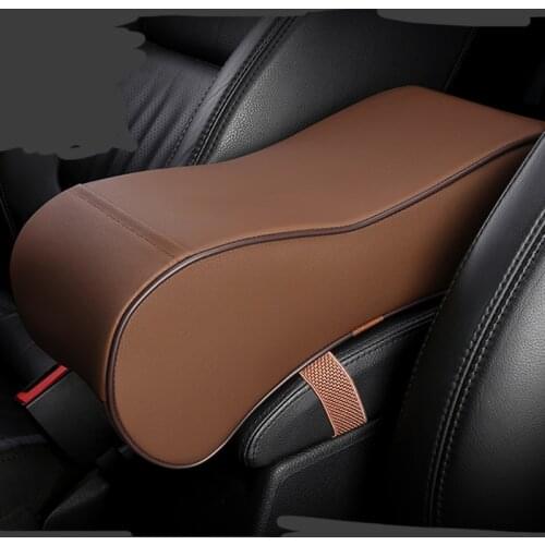 New leather car center console armrest pad shape for Geely Vision SC7 MK CK Cross Gleagle SC7 Englon SC3 SC5 SC6 SC7 Panda