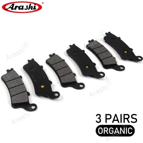 Arashi Front Brake Pads Disc Rotors Pad For HONDA VFR 800 / VFR800 Non-ABS 2006-2009 / VFR800 ABS 2006 - 2013 2007 2009 2009